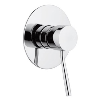 Mixer Deluxe Flange Built-In Shower Mixer, Rough-In Valve Included Remer N30L
